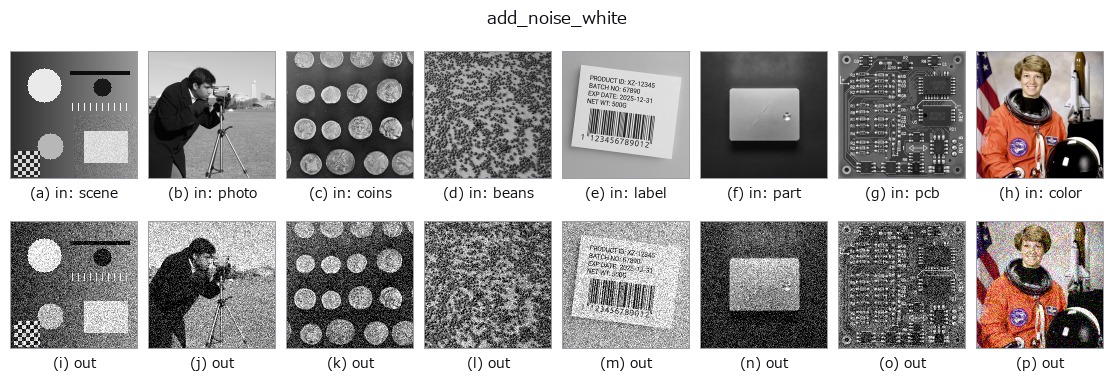 add_noise_white: other inputs