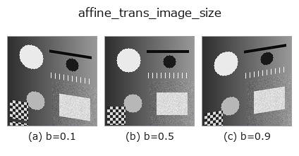 affine_trans_image_size: knob b sweep
