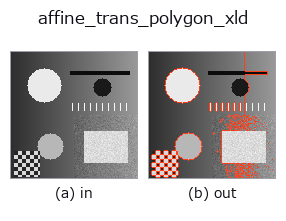 affine_trans_polygon_xld: input → output