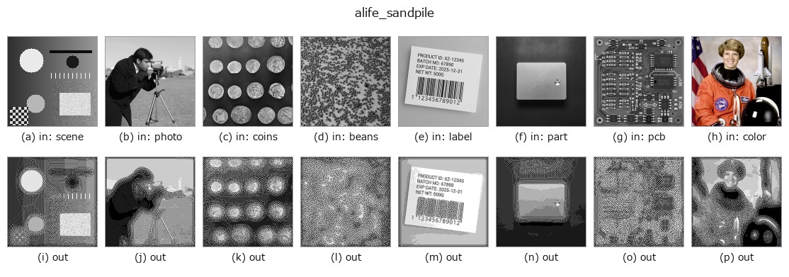 alife_sandpile: other inputs