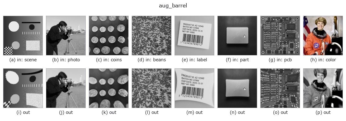 aug_barrel: other inputs