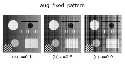 aug_fixed_pattern: knob a sweep