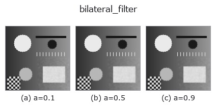 bilateral_filter: knob a sweep