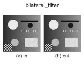 bilateral_filter: input → output