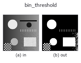 bin_threshold: input → output