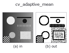 cv_adaptive_mean: input → output