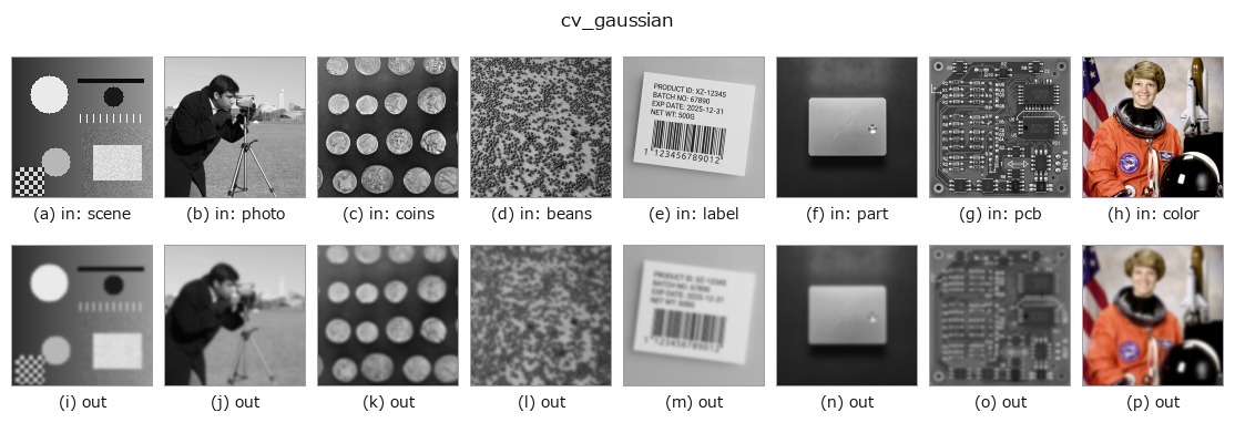 cv_gaussian: other inputs