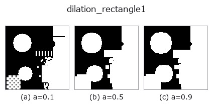 dilation_rectangle1: knob a sweep
