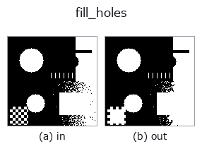 fill_holes: input → output