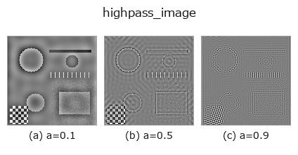 highpass_image: knob a sweep