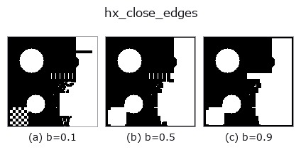 hx_close_edges: knob b sweep