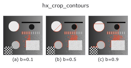 hx_crop_contours: knob b sweep