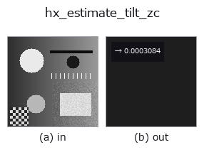 hx_estimate_tilt_zc: input → output