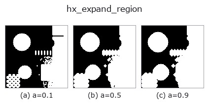 hx_expand_region: knob a sweep