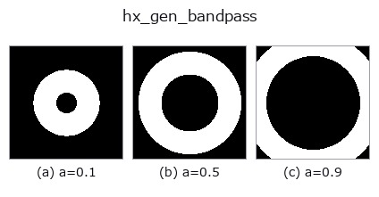 hx_gen_bandpass: knob a sweep
