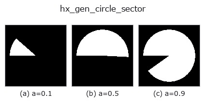hx_gen_circle_sector: knob a sweep