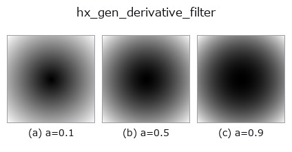 hx_gen_derivative_filter: knob a sweep