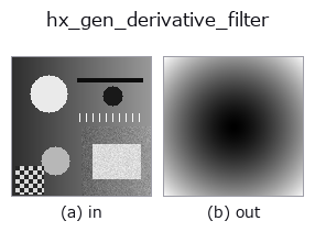 hx_gen_derivative_filter: input → output