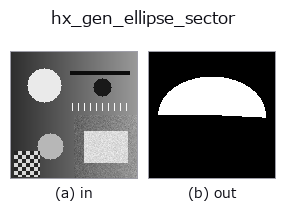 hx_gen_ellipse_sector: input → output