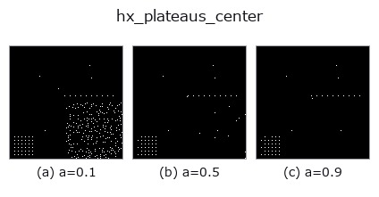 hx_plateaus_center: knob a sweep