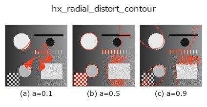 hx_radial_distort_contour: knob a sweep