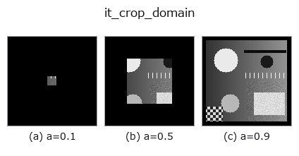 it_crop_domain: knob a sweep