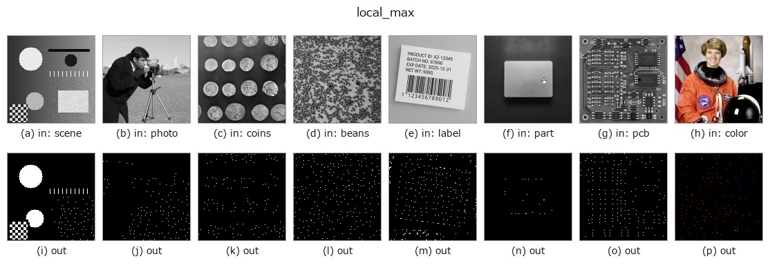 local_max: other inputs