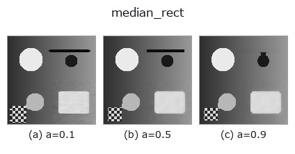 median_rect: knob a sweep