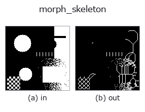 morph_skeleton: input → output