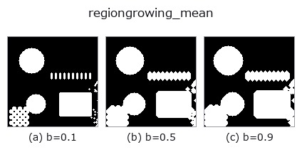regiongrowing_mean: knob b sweep
