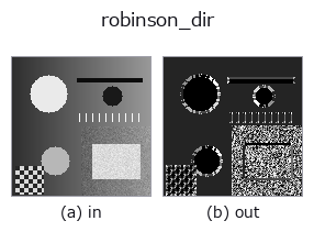robinson_dir: input → output