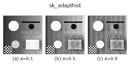 sk_adapthist: knob a sweep