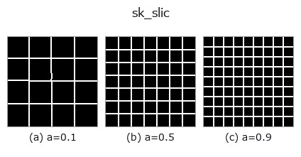 sk_slic: knob a sweep