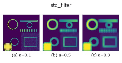 std_filter: knob a sweep