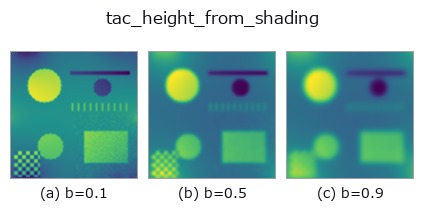 tac_height_from_shading: knob b sweep