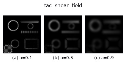 tac_shear_field: knob a sweep