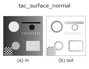 tac_surface_normal: input → output