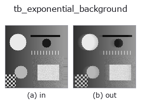 tb_exponential_background: input → output