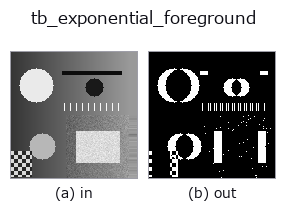 tb_exponential_foreground: input → output