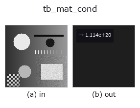 tb_mat_cond: input → output