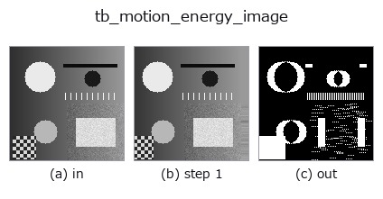 tb_motion_energy_image: stages