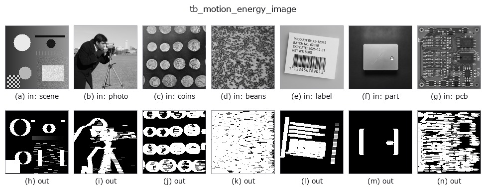 tb_motion_energy_image: other inputs