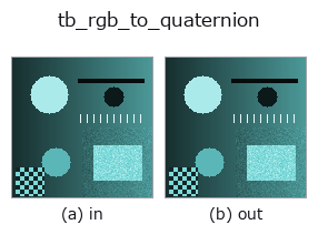 tb_rgb_to_quaternion: input → output