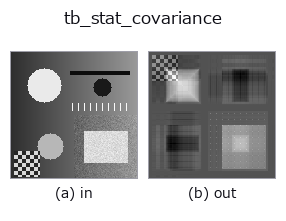 tb_stat_covariance: input → output