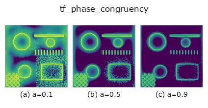 tf_phase_congruency: knob a sweep