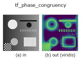 tf_phase_congruency: input → output