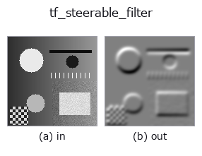 tf_steerable_filter: input → output