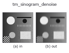 tm_sinogram_denoise: input → output