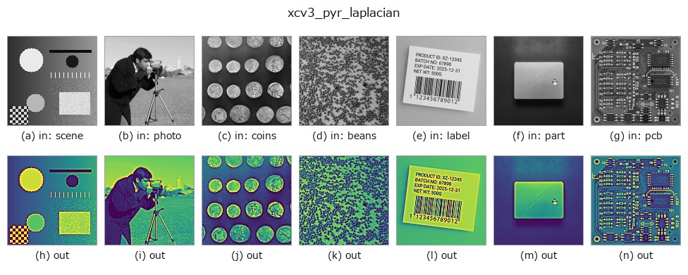 xcv3_pyr_laplacian: other inputs