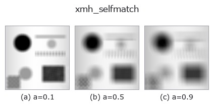 xmh_selfmatch: knob a sweep